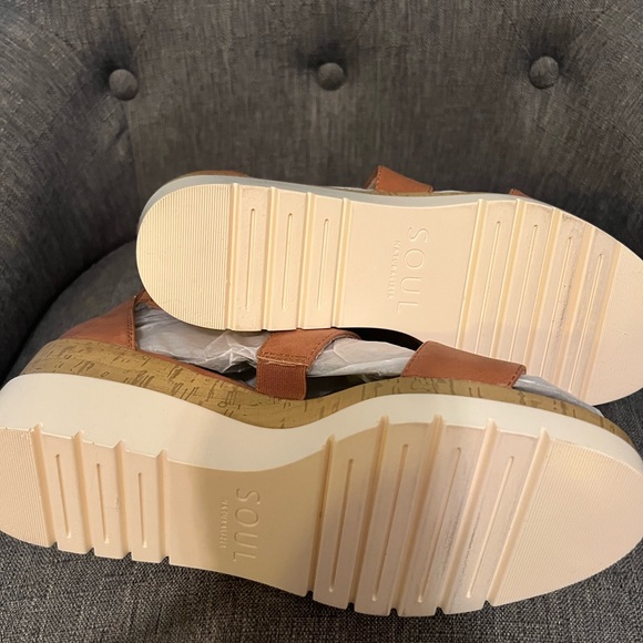 Naturlizer- SOUL GOODTIMES WEDGE SANDAL-Size 9W - Picture 10 of 13